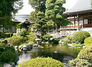 清岩院の湧水