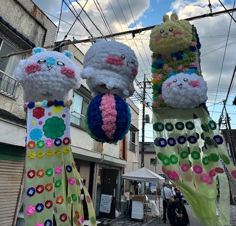 丹精込めて作られた七夕飾り②