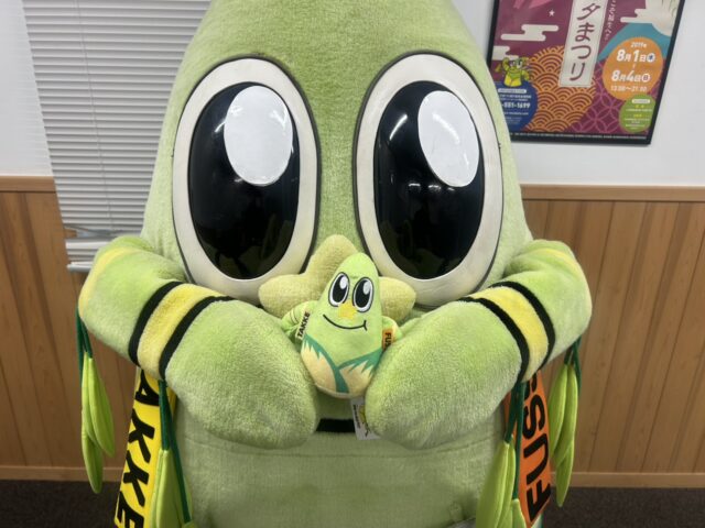 いつでも「たっけー☆☆」とハイタッチ！たっけー☆☆ぬいぐるみ販売開始！